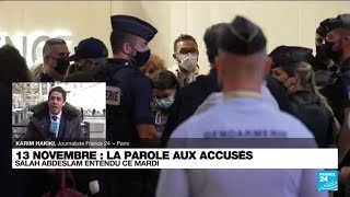Procès du 13 novembre : les accusés à la barre au Palais de justice de Paris • FRANCE 24