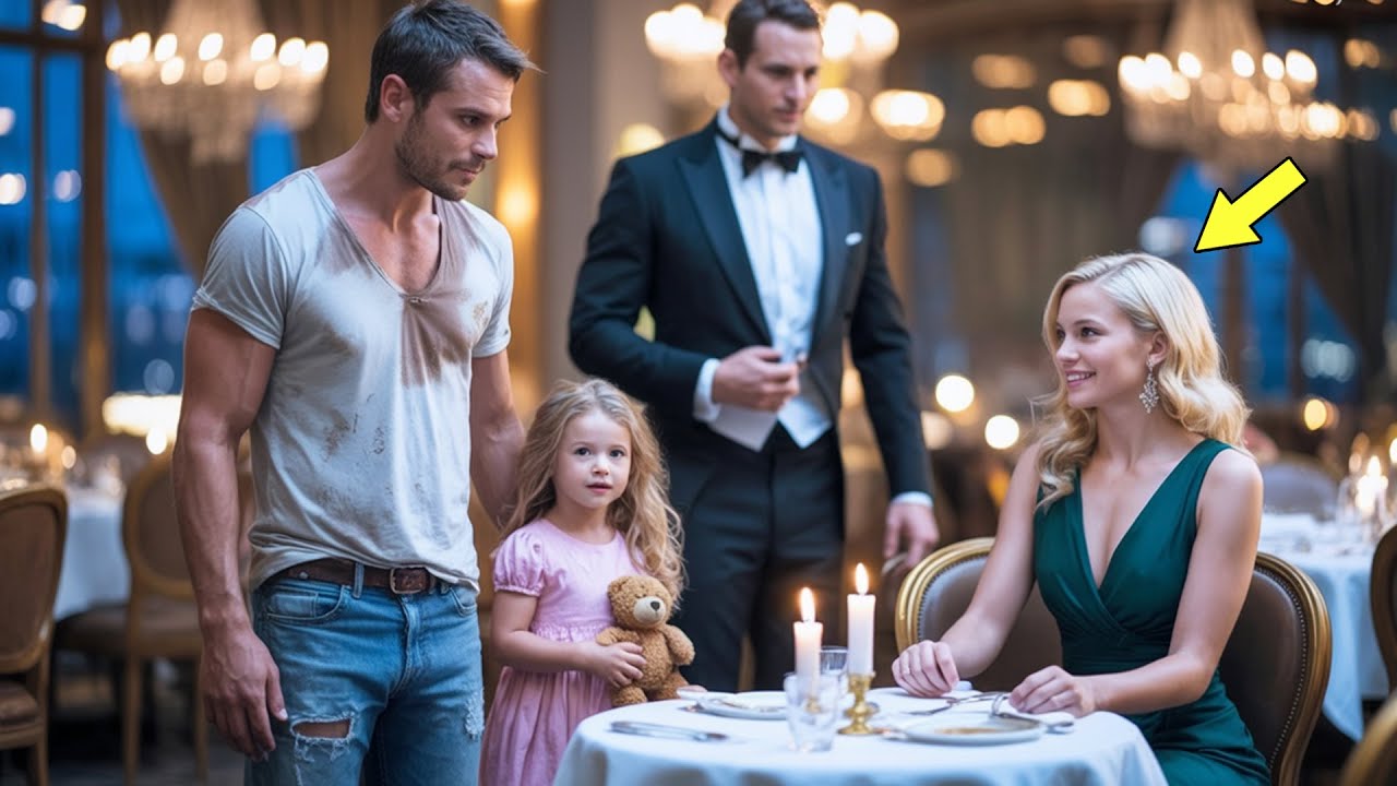 Vater Wird Im Luxusrestaurant Abgewiesen – Einsame Reiche Witwe Beobachtet Ihn Und Lädt Ihn Ein…