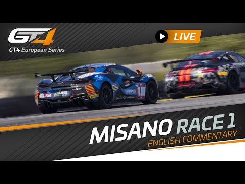 Race 1 - MISANO - GT4 EUROPEAN SERIES 2019 - ENGLISH - LIVE