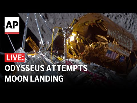 Moon landing LIVE: Watch Intuitive Machines’ Odysseus lander