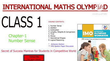 @IMOCLASSES I CLASS 1 I CHAPTER 1 NUMBER SENSE I