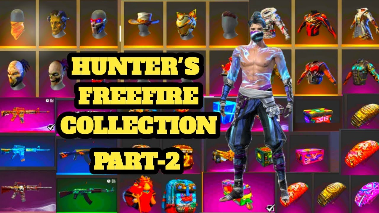HUNTER'S FREE FIRE COLLECTION VIDEO GARENA FREE FIRE YouTube