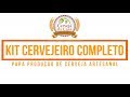 Kit Cervejeiro Completo Produção de Cerveja Artesanal - Cerveja da Casa