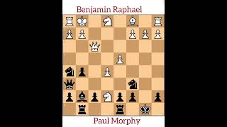 Paul Morphy Punishes Opponent who played Gambit against him!!! No Engine Era