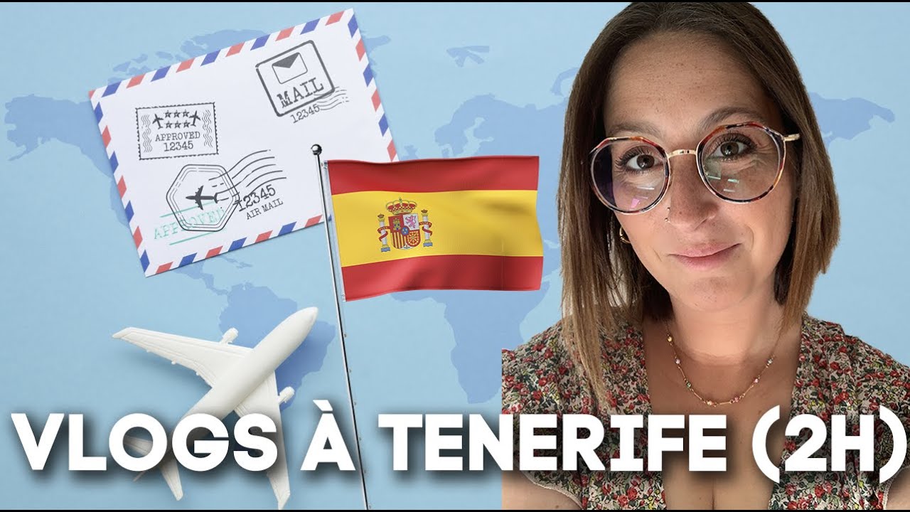 #VLOG #ASMR | COMPILATION DES VLOGS DE TENERIFE ✈️