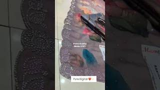 Sakina Mamta Brand Original Malti Stone Cutwork Sahinnig Heavy Digital Cloth With Blouse 1590