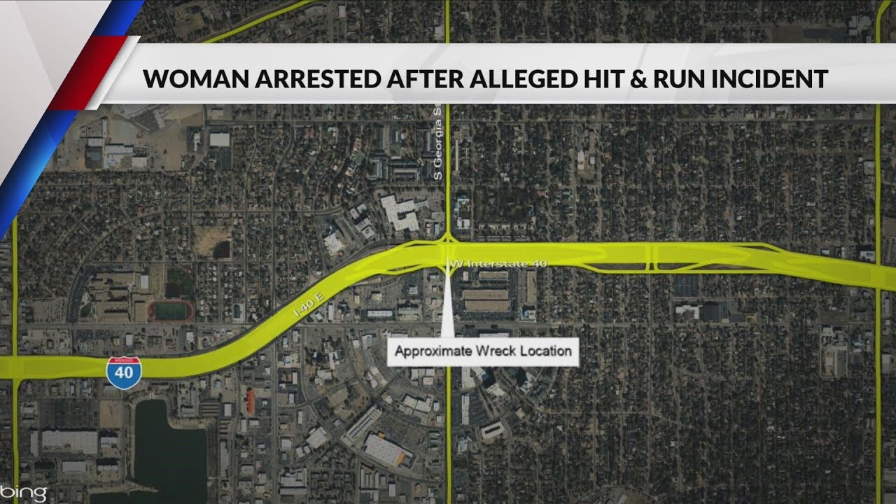 Amarillo Police arrest woman after hit and run incident Sunday - YouTube