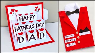 Father's day pop up card 2026 / Father's day card making handmade / How to make Father's day card