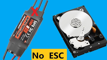 This Trick Starts Hard Disk Motors Without an ESC!