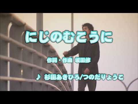 Wii カラオケ U - (カバー) にじのむこうに / 杉田あきひろ/つのだりょうこ　（原曲key） 歌ってみた