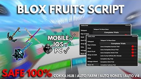 Cokka Hub Script Blox Fruits Better Than Redz Hub Auto V4, Auto Cdk, Auto Shark Anchor | Blox Fruits
