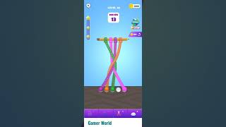 Tangle Master Gameplay Level 44 (Android, iOS) #tanglemaster #ytshorts #gameplay #walkthrough screenshot 5