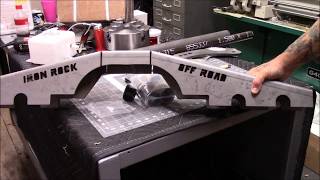 iron rock truss ruff stuff ladder