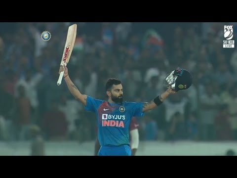 Virat Kohli 94*(50) VS West Indies Ball by Ball Highlights