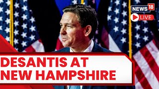 Florida Governoer Ron DeSantis Appears At A Town Hall Event In Hollis | DeSantis Campaign Live