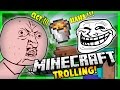 ✔ Minecraft: Bẫy Sụt Hố (Đơn Giản)  - Troll