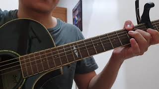 (Fiersa Besari ft. Prinsa Mandagie) - Melawan Hati | Fingerstyle Guitar Cover