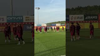 Galatasaray, Kemerburgaz Metin Oktay Tesislerinde Bodoglimt Maçı Öncesi Son Antrenmanda