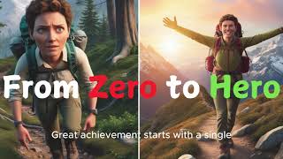 "From Zero to Hero: How Small Steps Lead to Big Wins"