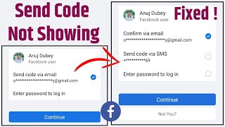 Famous facebook send code via sms option not showing problem | send code ka option nahi aa raha Net Worth