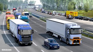 Traffic Intensity Pack by DB Creation | ETS2 Mods v1.40