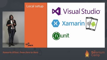 Xamarin.UITest. From Zero to Hero. (Nadiia Pukhta and Volodymyr Kimak, Ukraine) [UA]