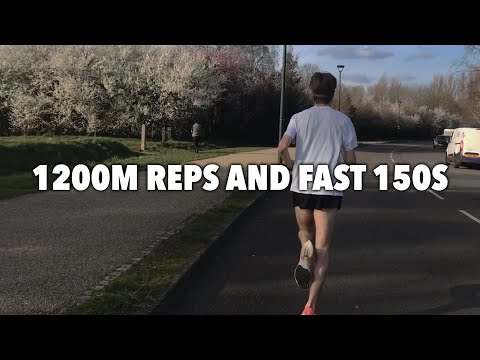1200m Repeats Spring Workout