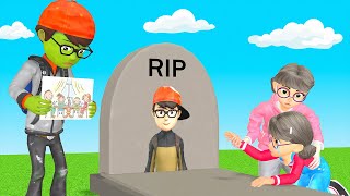 BABY NICK ZOMBIE AND BAD MOTHER - SCARY TEACHER 3D SAD STORY ANIMATION