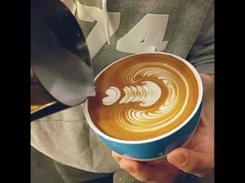 Подборка самых популярных видео latte art из инстаграм. Рисунки на кофе!