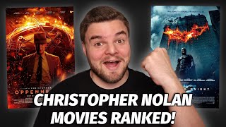 All 12 Christopher Nolan Movies Ranked! (w/ Oppenheimer)