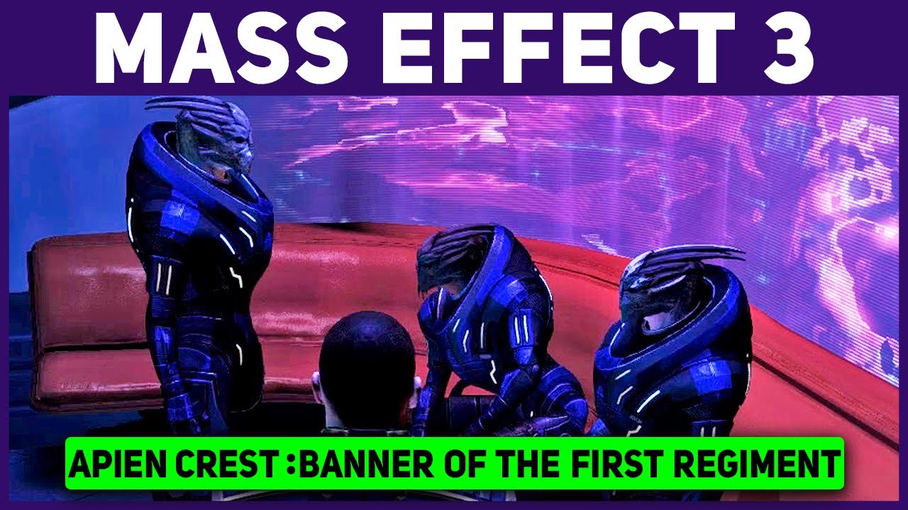 mass effect 3 Banner of the First Regiment, Banner of t...