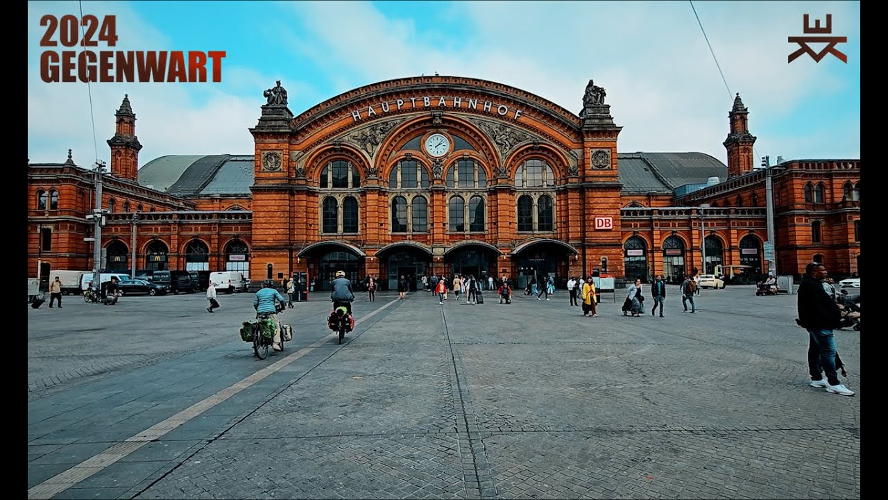 Bremer Hauptbahnhof Zeitreise (2024 - 2070)