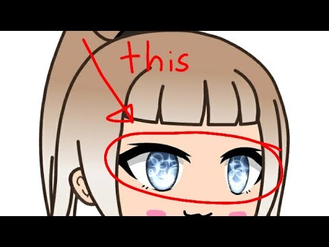 Как нарисовать глаз в ibis paint