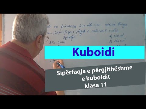 Video: Si Të Llogaritet Sipërfaqja E Përgjithshme