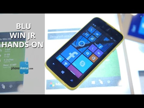 BLU Win Jr hands-on