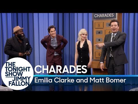 Charades with Emilia Clarke and Matt Bomer
