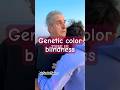 Why are male more likely to get colorblind?