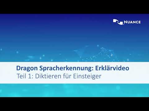 Dragon Erklärvideo   Teil 1   Diktieren für Einsteiger