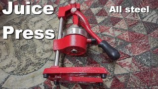 Manual Juice Press (All steel)