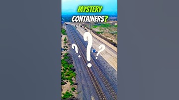 Mystery Containers?? On the Monster 3 Mile Long Stack Train