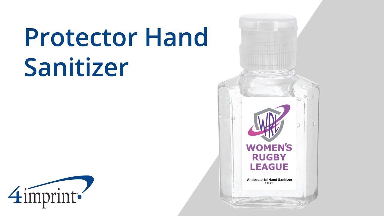 Protector Hand Sanitizer Custom Hand Sanitizer by 4imprint YouTube