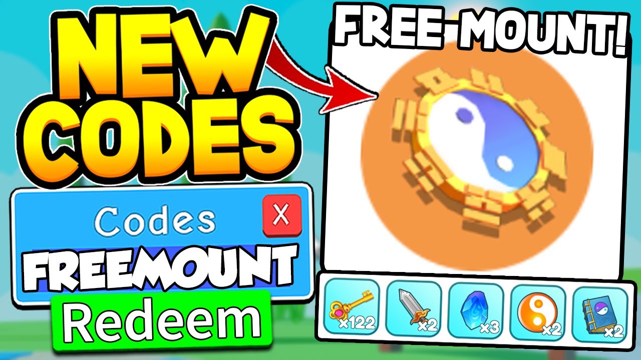 ALL 15 FREE LEGENDARY MOUNT CODES IN WEAPON FIGHTING SIMULATOR Roblox YouTube