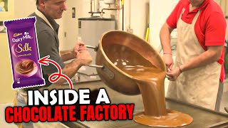 How Chocolates Are Really Made in Chocolate Factories