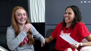 Cozy with the Cornhuskers Ep. 1 | Olivia Mauch & Sky Pierce