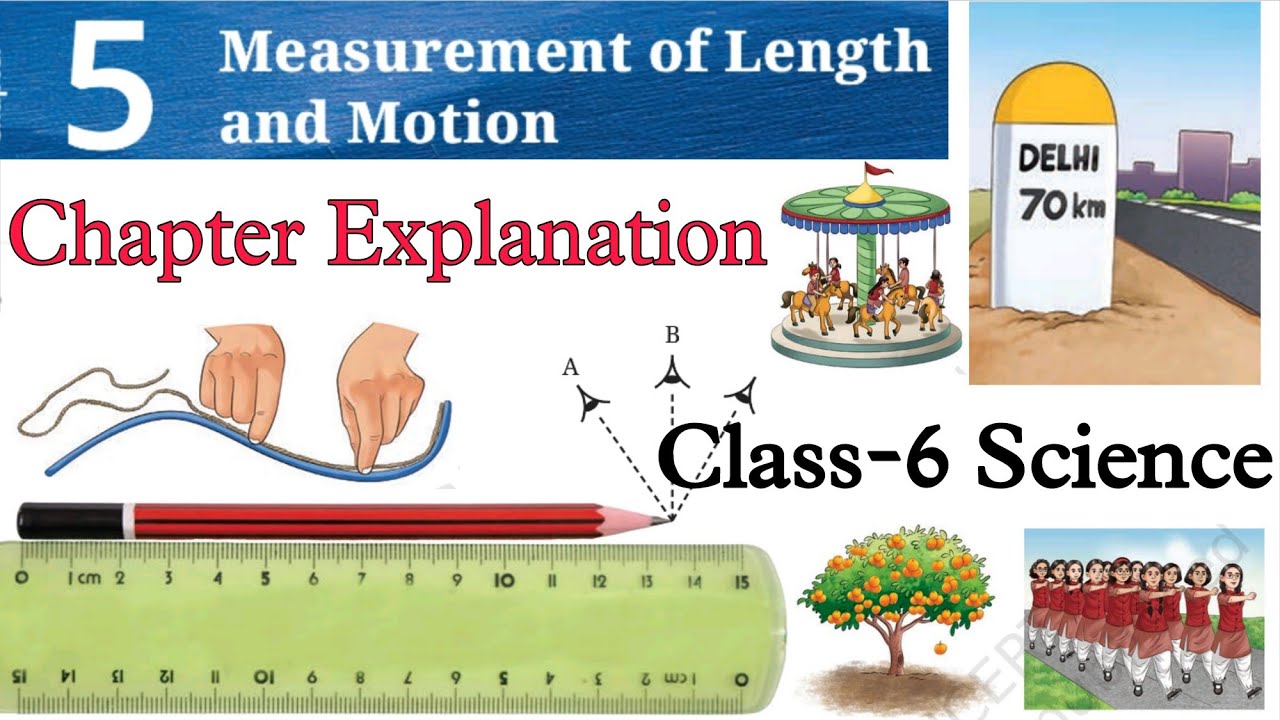 Measurement of Length and Motion / Class-6 Science NCERT Curiosity Chapter-5 Explanation KV Teacher