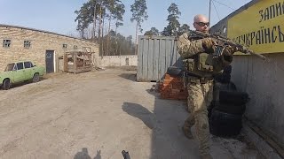 Киевский страйкбол. Airsoft RAW COMBAR FOOTAGE 08.03.15 \