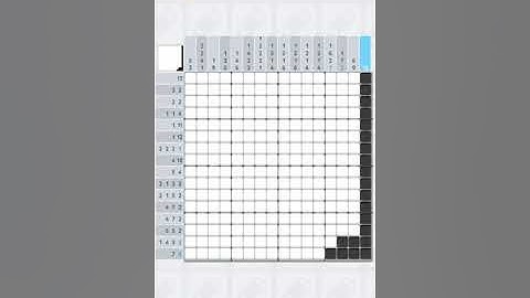 Logic Pic Objects Level 25 Nonogram Puzzle