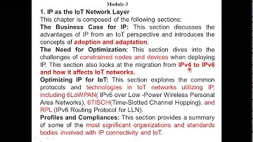 Internet of Things- Module 3- Introduction