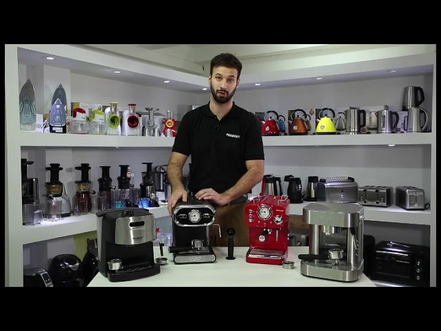 Cafetera Express Gadnic CME08 Home Pro 1050W 19 Bar Con Espumador