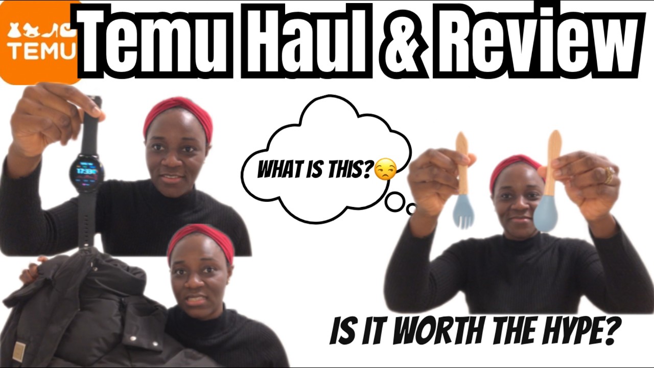Temu Haul and Honest Review Is it Worth the Hype? YouTube